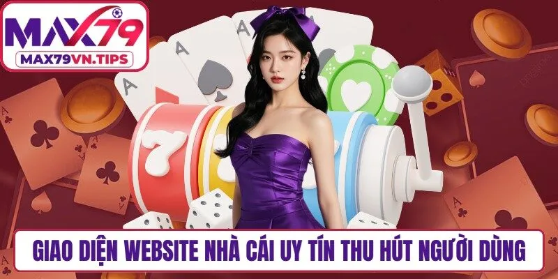 Giao diện website nhà cái uy tín độc đáo, thu hút người dùng